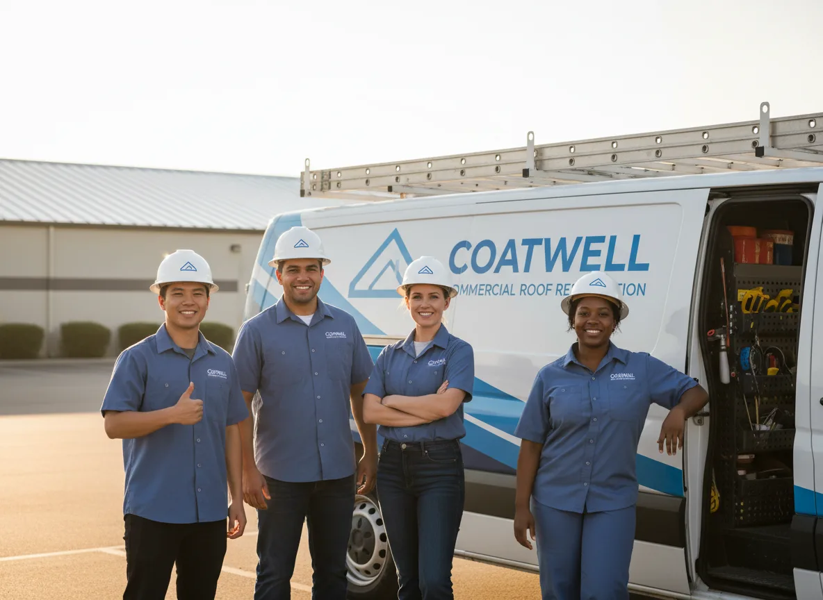 Commercial roof coating company in Manchester, MA